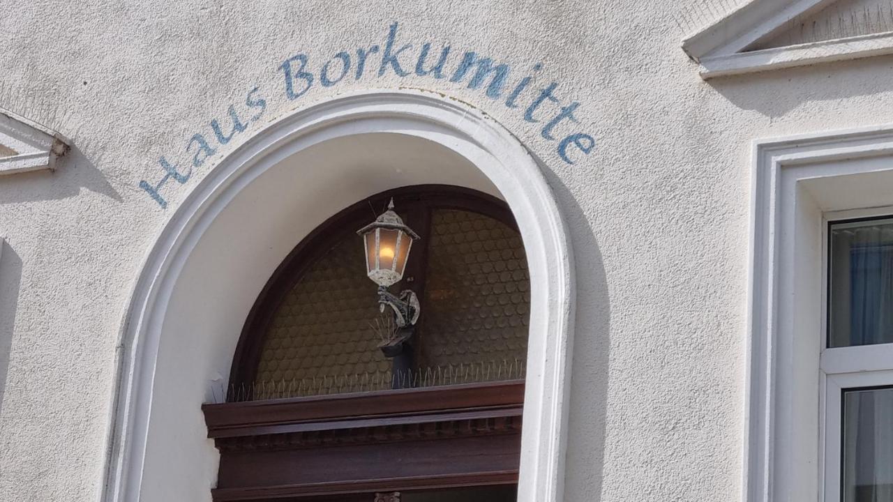 Haus Borkumitte Appartement Mellum Esterno foto