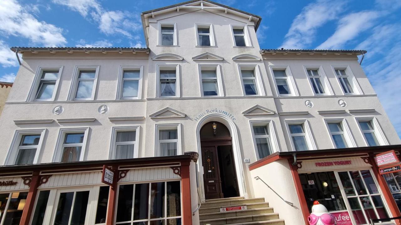 Haus Borkumitte Appartement Mellum Esterno foto