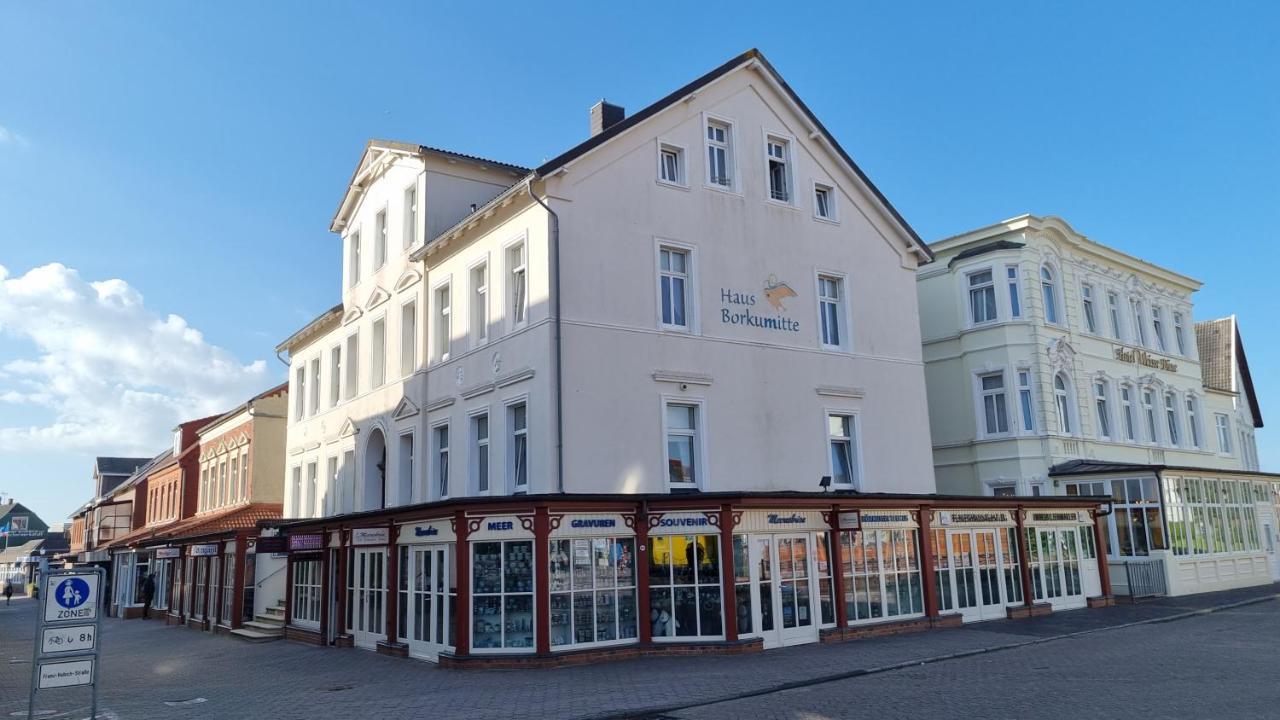 Haus Borkumitte Appartement Mellum Esterno foto